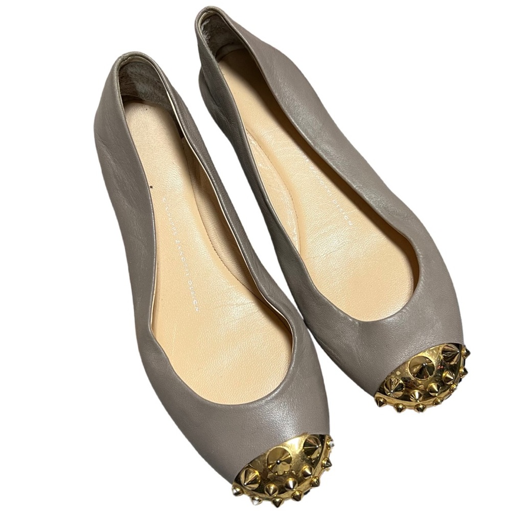 Giuseppe Zanotti spike ballet flats